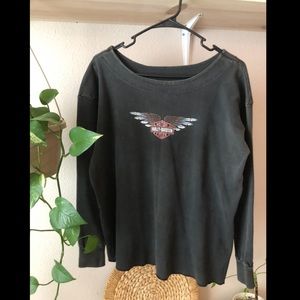 Vintage Harley Davidson top